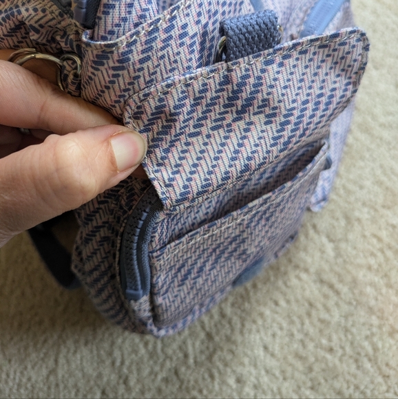 Kipling Live.Light Lovebug Backpack Blue and Pink - Picture 14 of 17